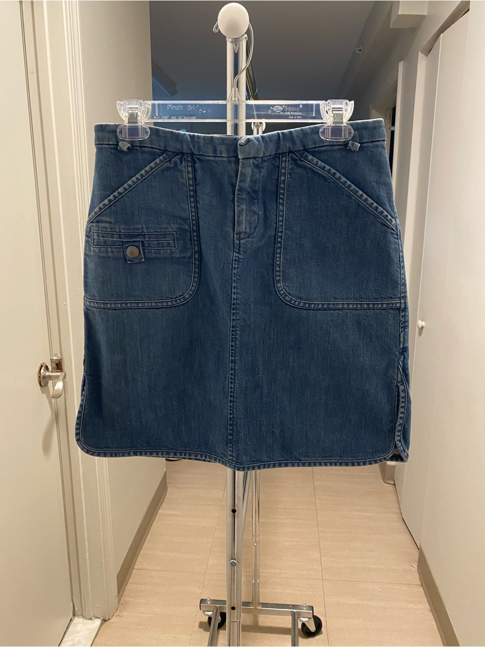 Banana Republic Dark Blue Denim Mini Skirt